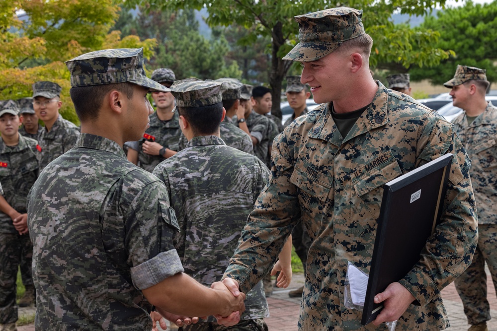 SY 24 | SNCO Promotion Alongside ROK Marines
