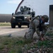 Liberty Wing Defenders train base defense procedures with JLTVs