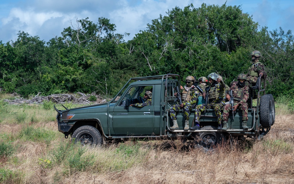 U.S. Military and Kenya Defense Forces strengthen base defense response