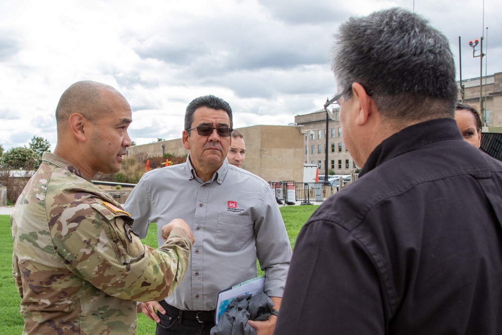 Assistant Secretary of the Army for Civil Works visits Poplar, Mid-Bay Island projects