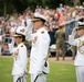 U.S. Naval Academy Holds the First Formal Parade of the 2024 Season