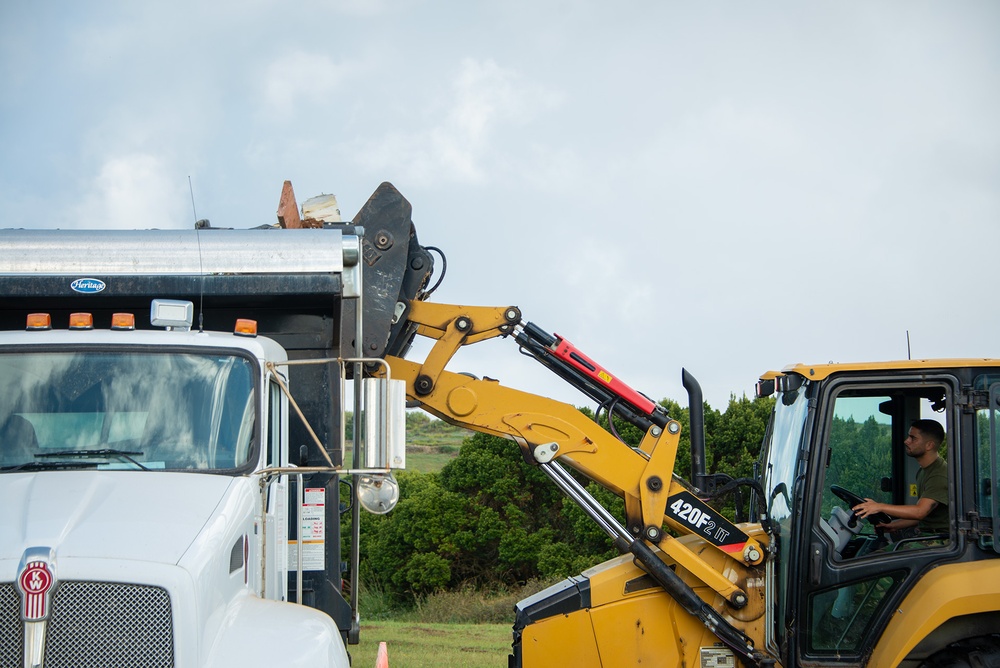 Tri-lateral demolition exercise at Lajes Field