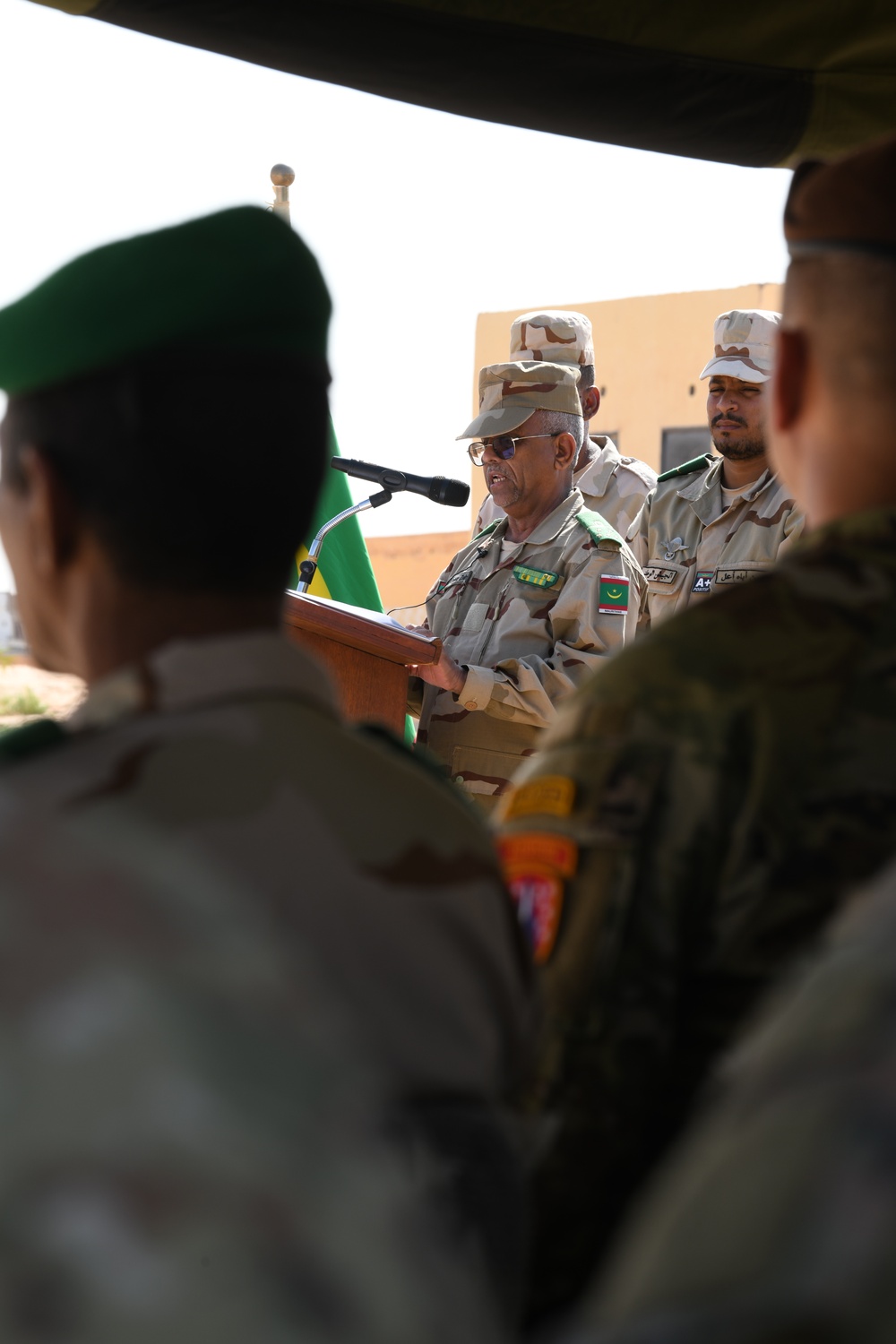 U.S. Army Advisors, Civil Affairs train with Mauritanian Army