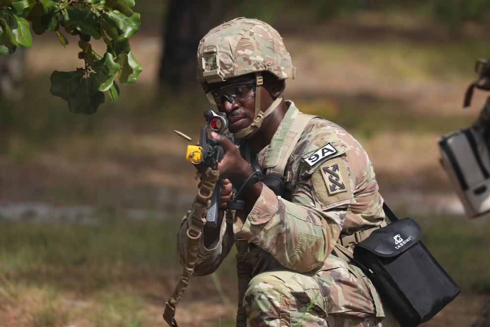 Army Reserve Best Squad Competition 2024 - High-Value Target Squad Lane