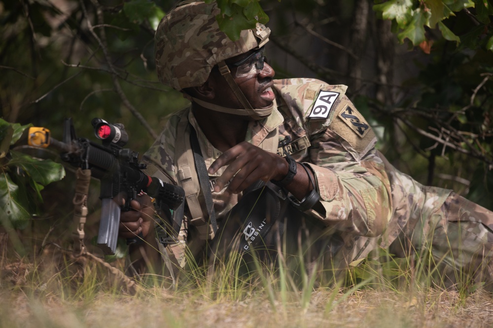 Army Reserve Best Squad Competition 2024 - High-Value Target Squad Lane