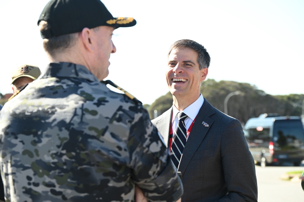 Acting Under Secretary of the Navy Visits Australia to Observe the AUKUS STMP