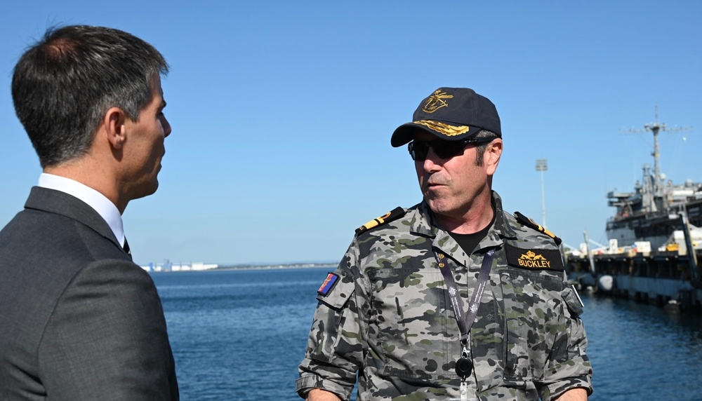 Acting Under Secretary of the Navy Visits Australia to Observe the AUKUS STMP