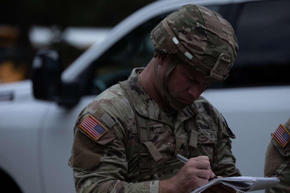 Army Reserve Best Squad Competition 2024 - High Value Target Squad Lane