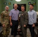 Former Chief Master Sgt. of the Air Force James Roy visits the Scott Air Force Base