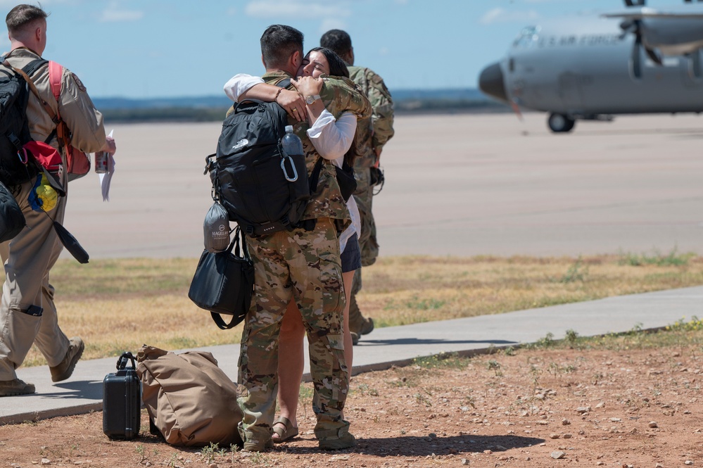 317 AW Airmen depart for deployment