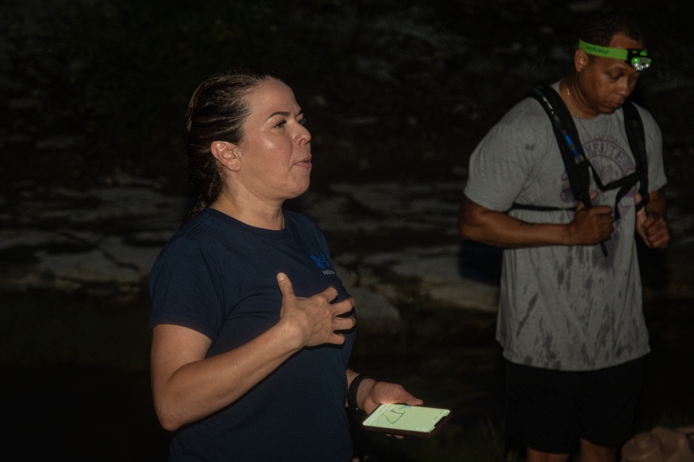 HHC, 89th MP BDE Leader’s Professional Development Hike