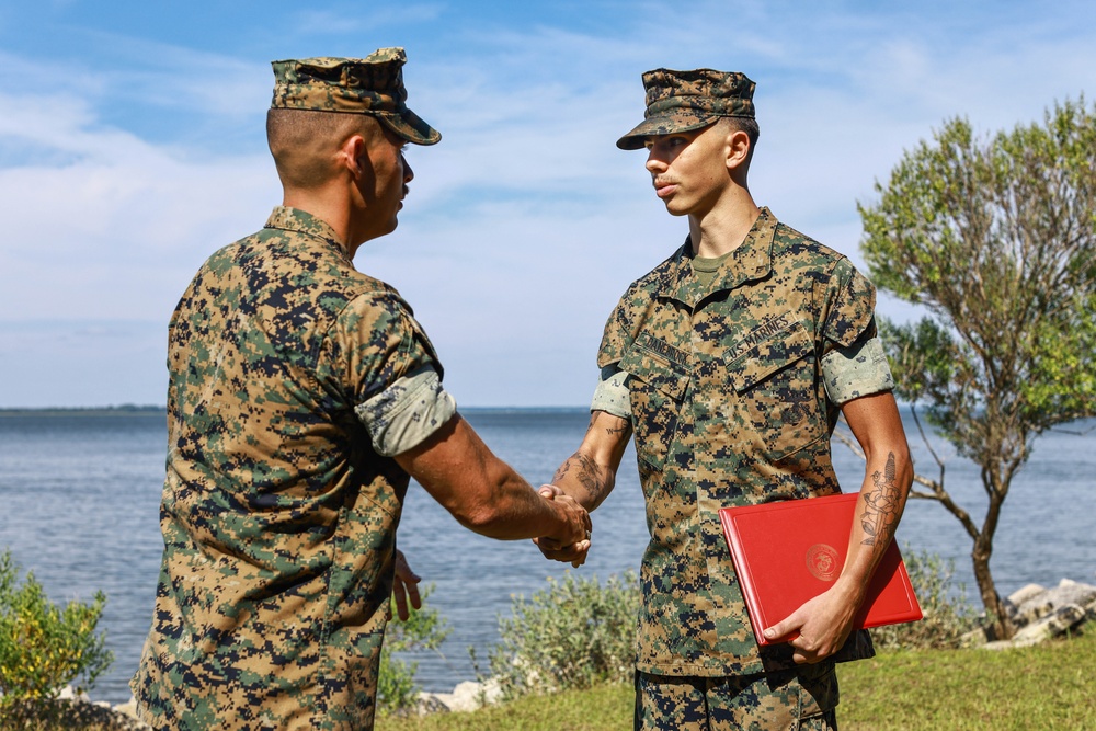 Cpl. Shawn M. Danebrock Promotion Ceremony