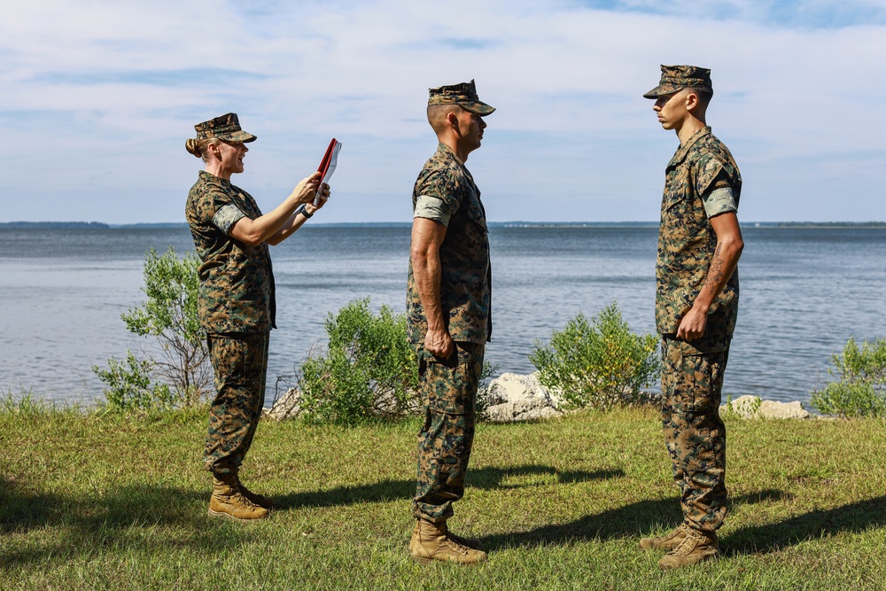 Cpl. Shawn M. Danebrock Promotion Ceremony