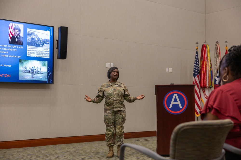 U.S. Army Central, USARCENT, Woman's Equality Day