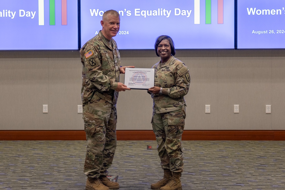 U.S. Army Central, USARCENT, Woman's Equality Day