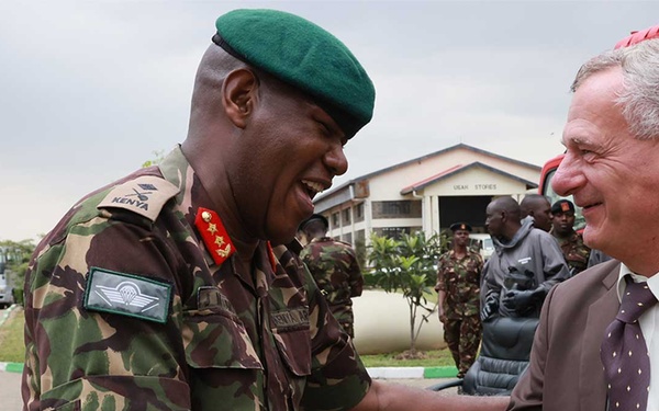 DTRA Conducts Transfer of Property and New Equipment Training Ceremony with Kenya Defence Forces