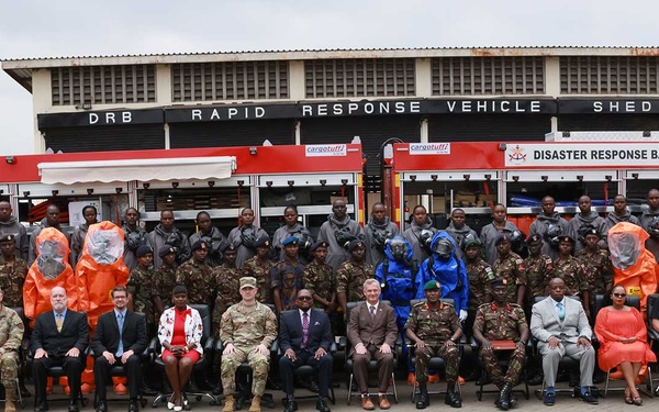 DTRA Conducts Transfer of Property and New Equipment Training Ceremony with Kenya Defence Forces