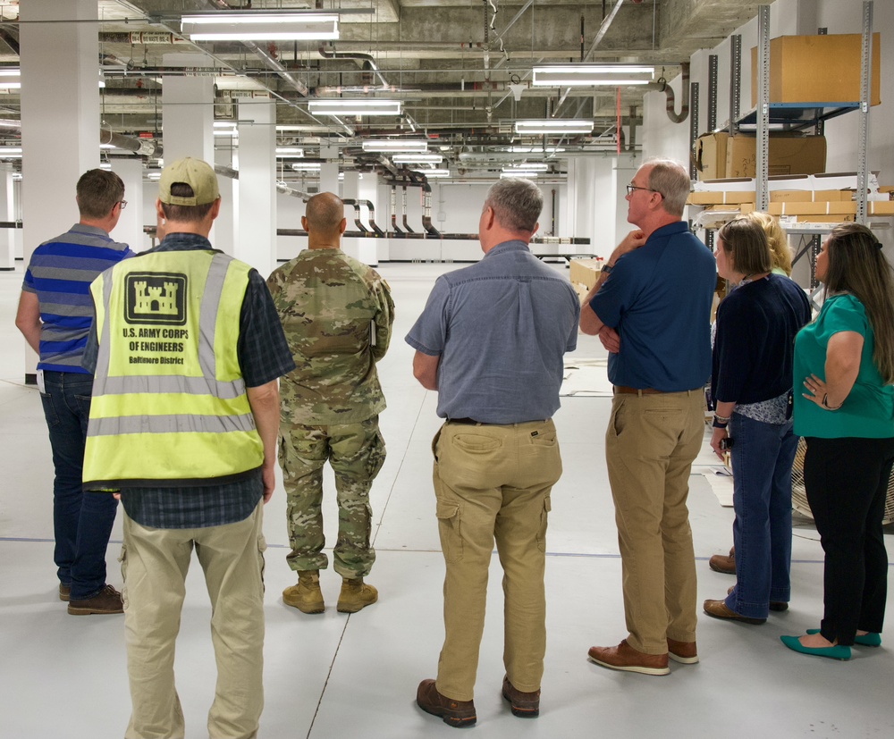 US Army Corps of Engineers Baltimore District's Fort Detrick Team Visits USAMRIID