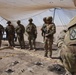 The 75th Field Artillery Brigade plans out a live fire exercise during Southern Fenix 24