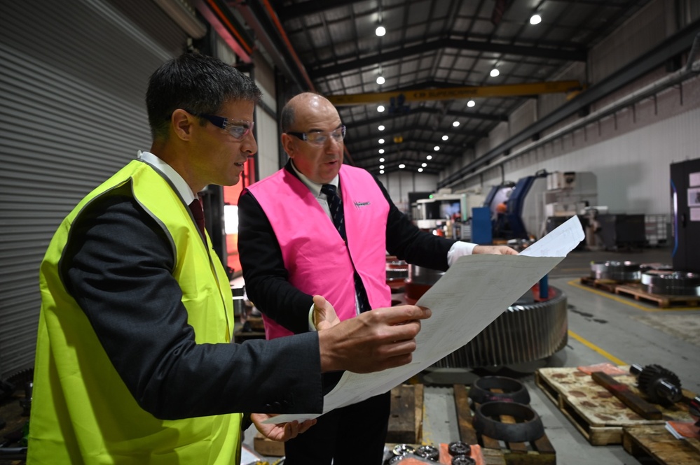 Acting Under Secretary of the Navy Visits Australia to Observe the AUKUS STMP