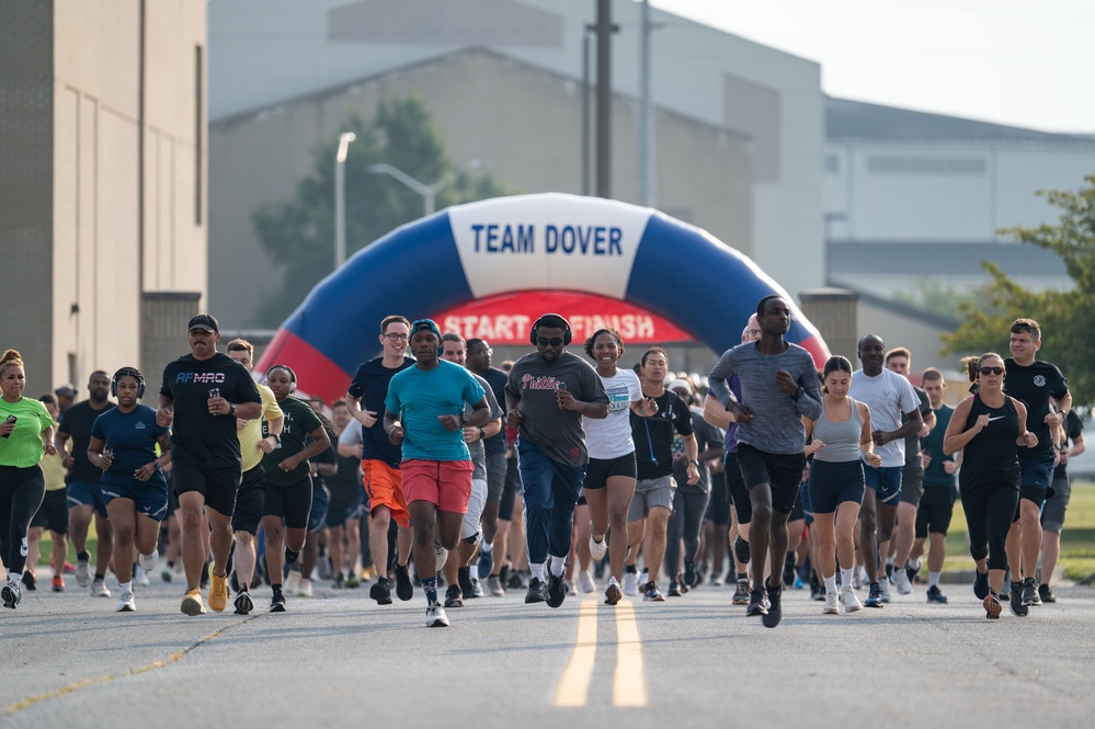 Team Dover celebrates 2024 Wing Sports Day