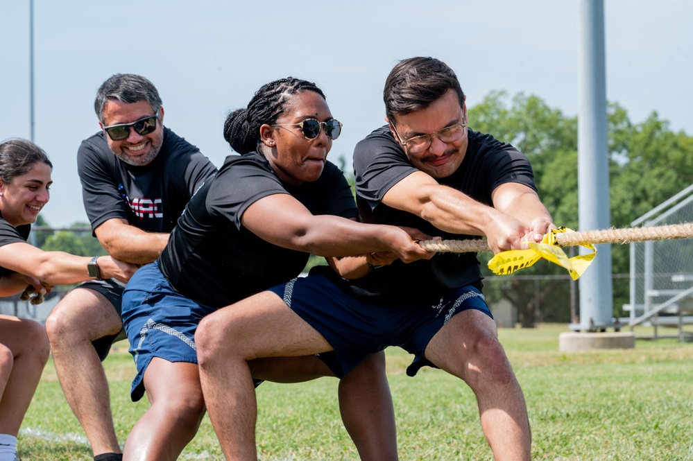 Team Dover celebrates 2024 Wing Sports Day