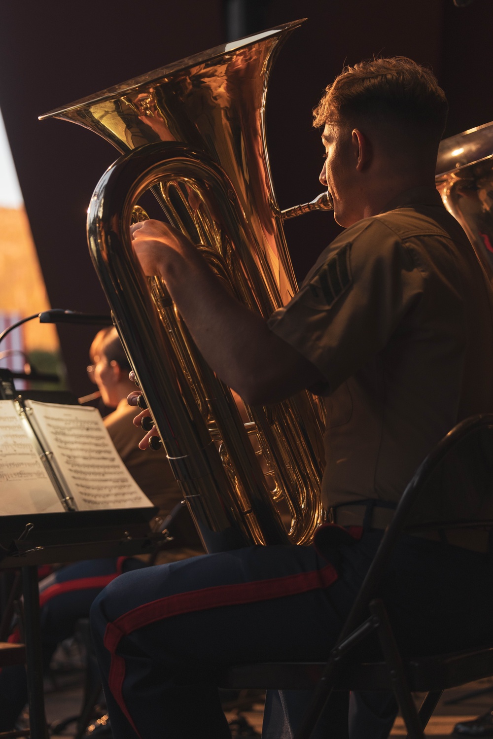 1st MARDIV Band performs at Idyllwild