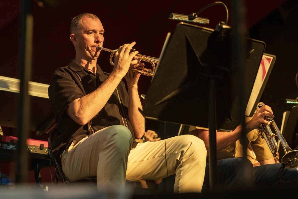 1st MARDIV Band performs at Idyllwild