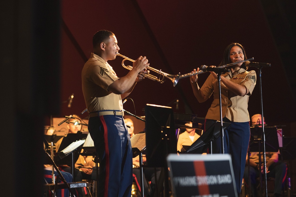 1st MARDIV Band performs at Idyllwild