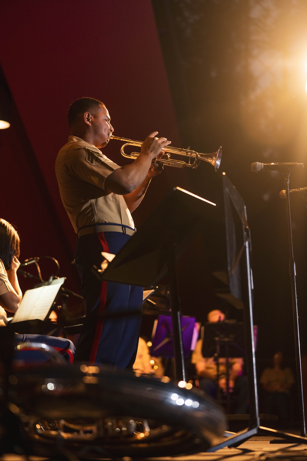 1st MARDIV Band performs at Idyllwild