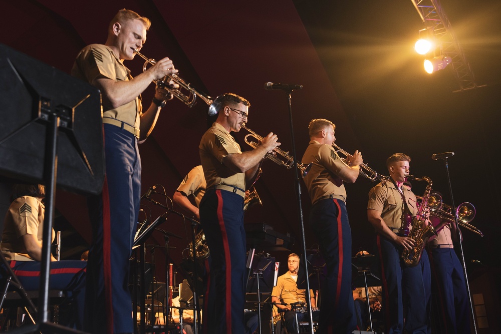 1st MARDIV Band performs at Idyllwild