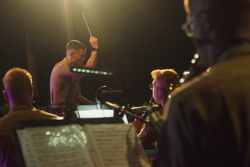 1st MARDIV Band performs at Idyllwild