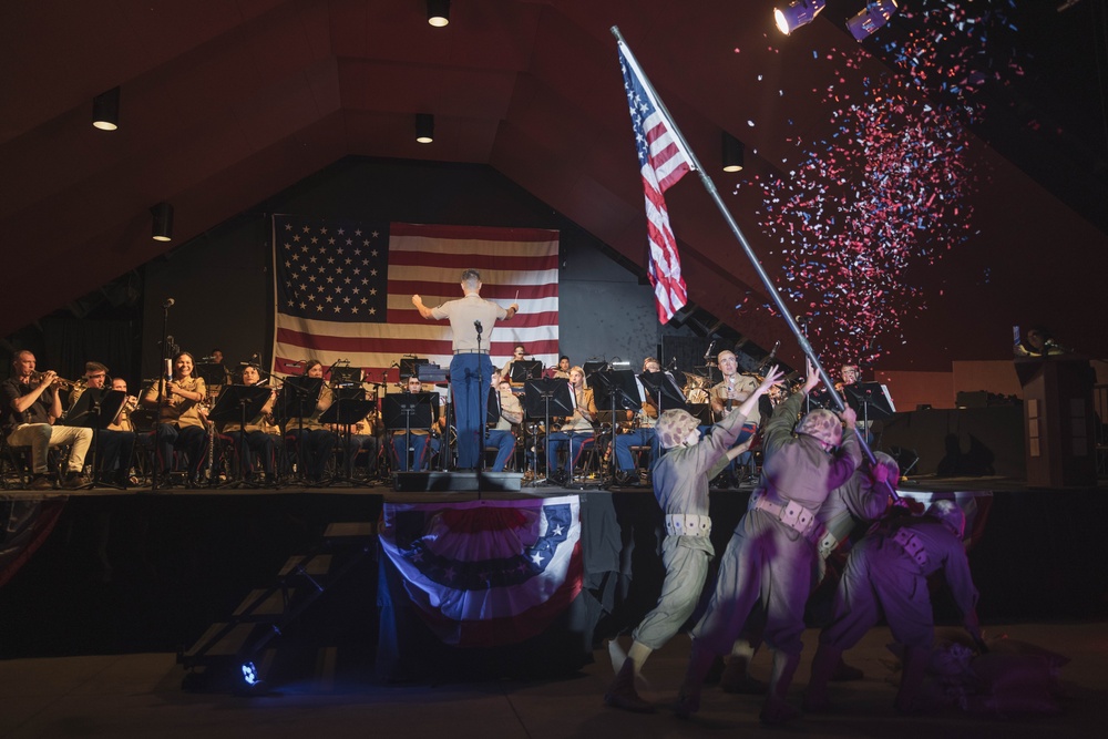 1st MARDIV Band performs at Idyllwild