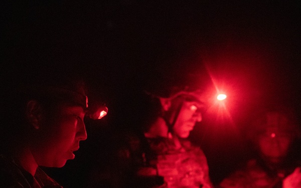 Army Reserve Best Squad Competition 2024 - Downed Pilot Night Operation