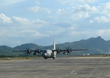C-130H Hercules arrive in Vietnam during Pacific Angel 24-3