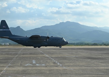 C-130H Hercules arrive in Vietnam during Pacific Angel 24-3