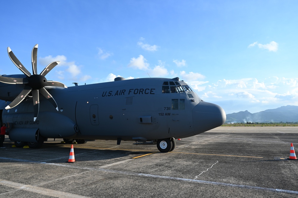 C-130H Hercules arrive in Vietnam during Pacific Angel 24-3