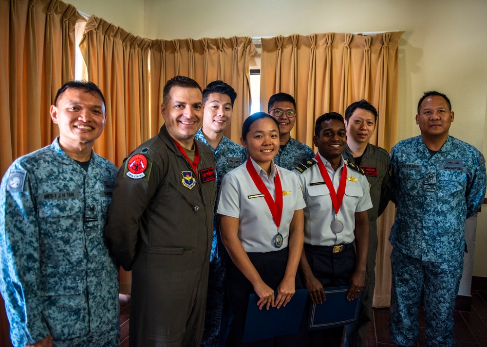 Singaporean maintainers graduate Luke AFB Airman Leadership School