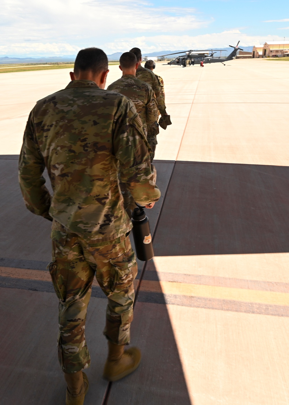 Command team visits airmen: Mosaic Lightning 24-02