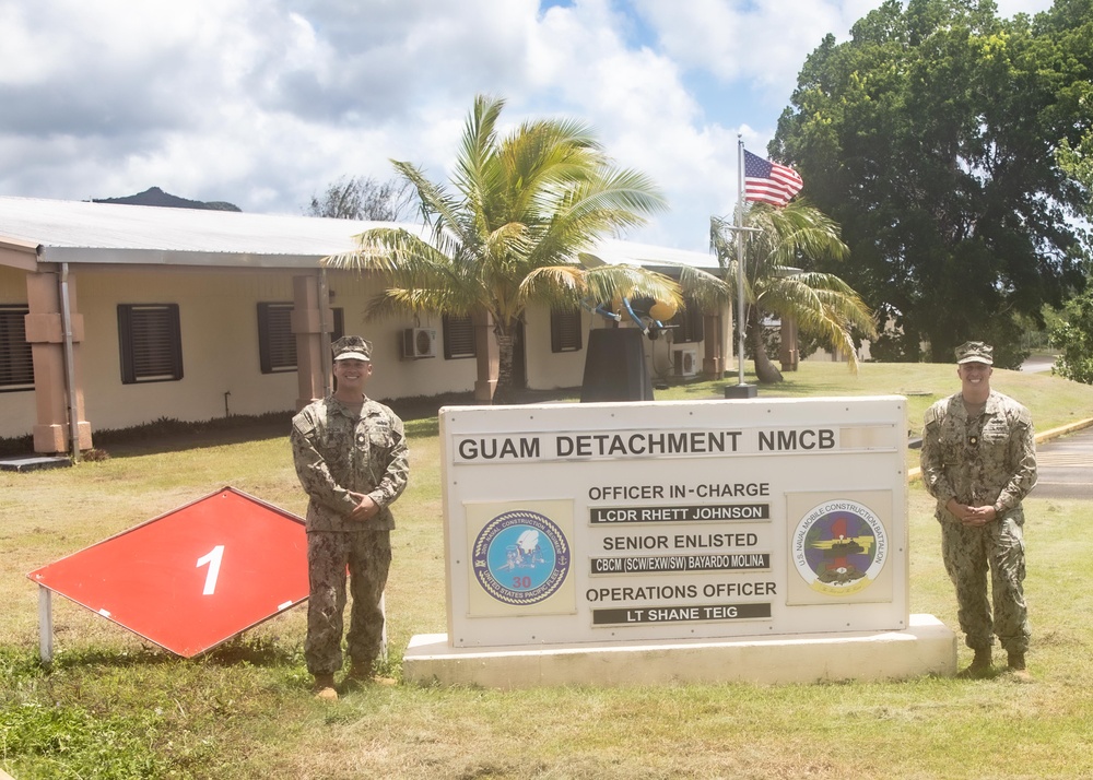 RIP/TOA Ceremony det Guam