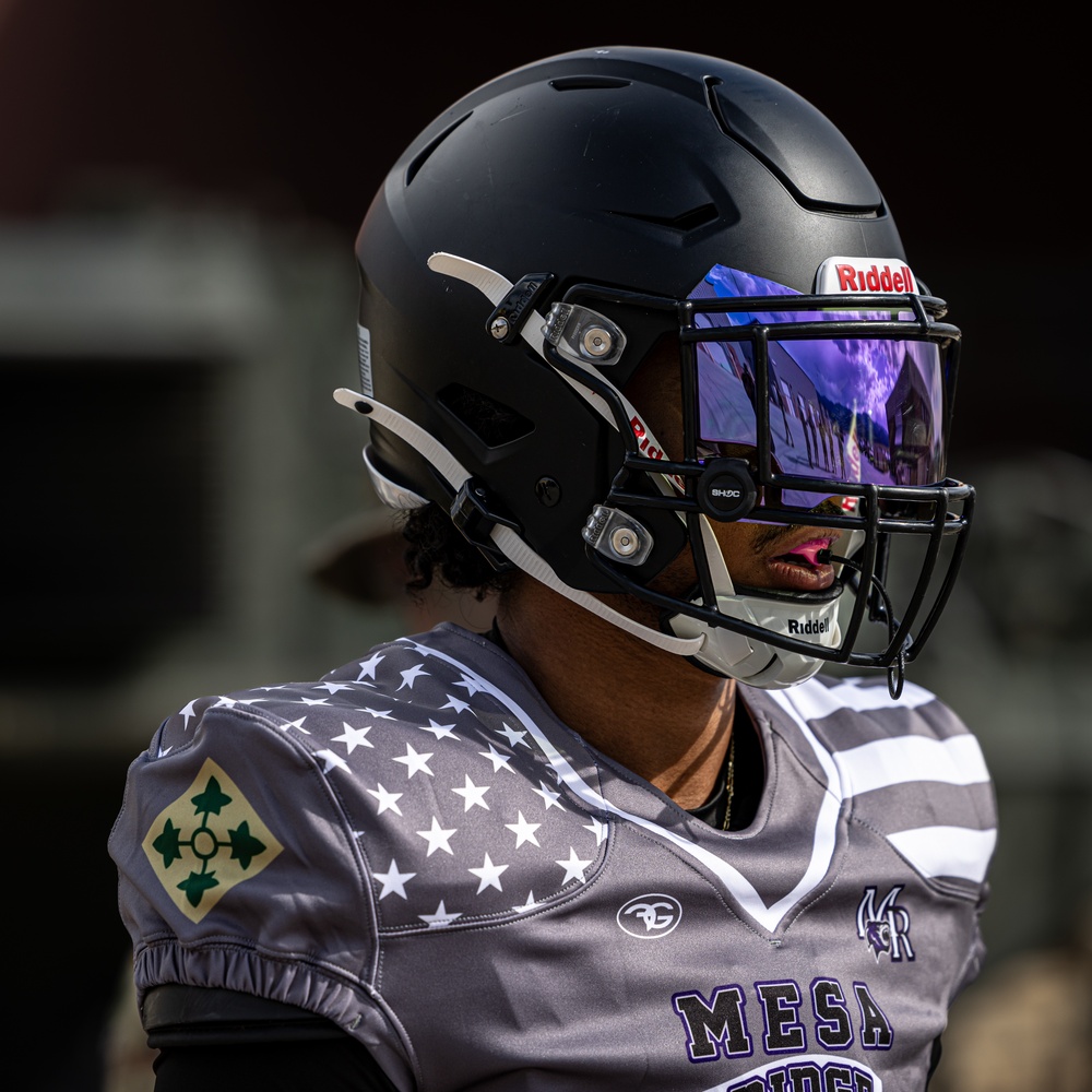 Mesa Ridge High School Military Appreciation Day Jersey Reveal