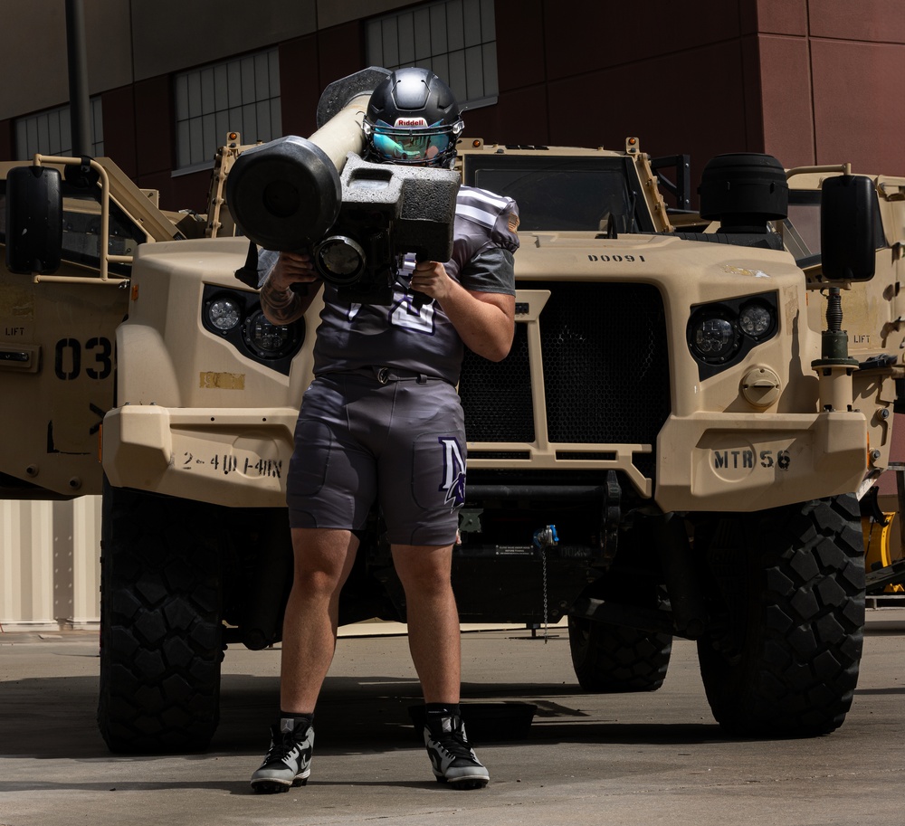 Mesa Ridge High School Military Appreciation Day Jersey Reveal