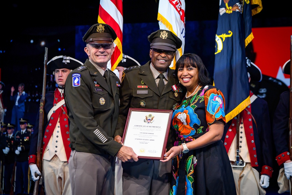 Retirement Ceremony for U.S. Army Lt. Gen. Kevin Vereen