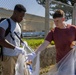 12th MLR Marines Volunteer at Kin Cleanup
