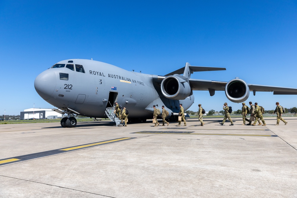 Multinational service members deploy to Solomon Islands in support of Rendered Safe 2024