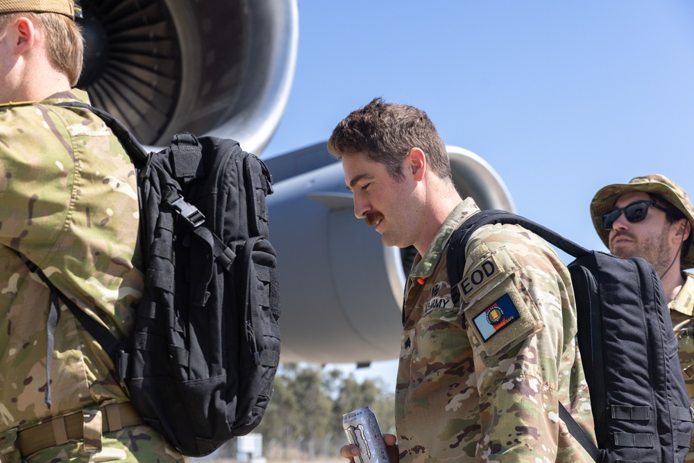 Multinational service members deploy to Solomon Islands in support of Rendered Safe 2024