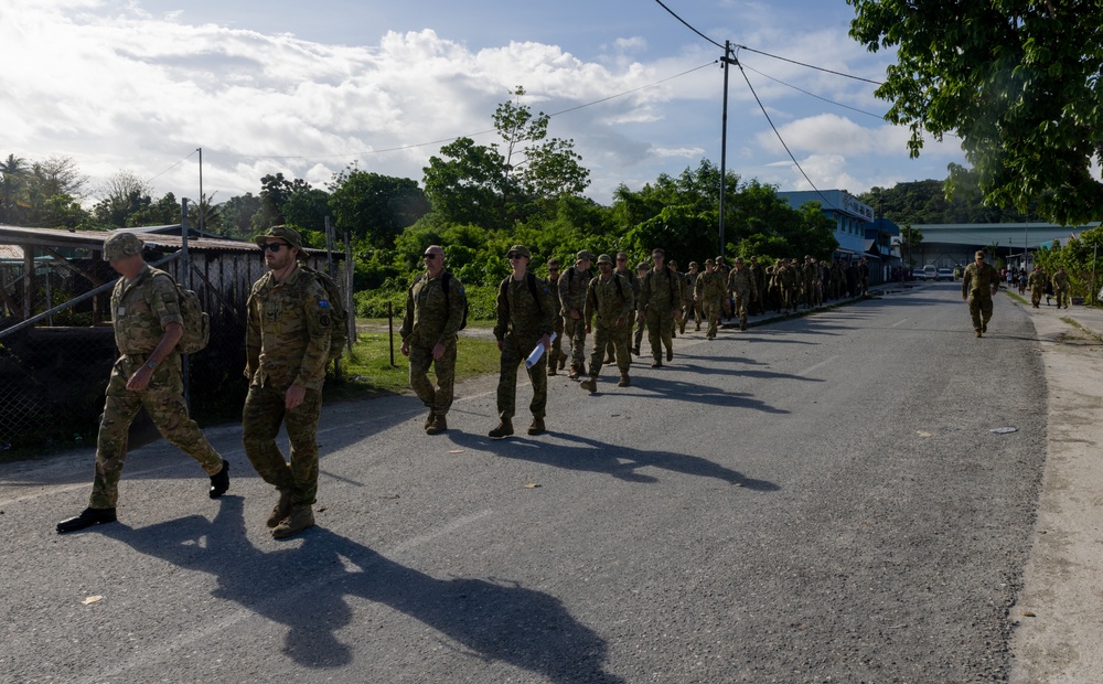 Multinational service members deploy to Solomon Islands in support of Rendered Safe 2024