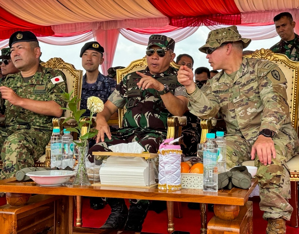 Super Garuda Shield 2024 : Airborne Jump Observation Point