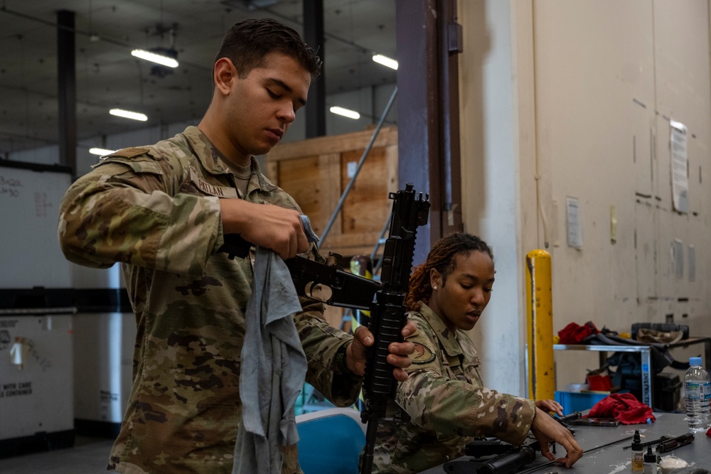 IPE Team Spruces Up Our Arsenal: Quarterly Weapons Cleaning in Action