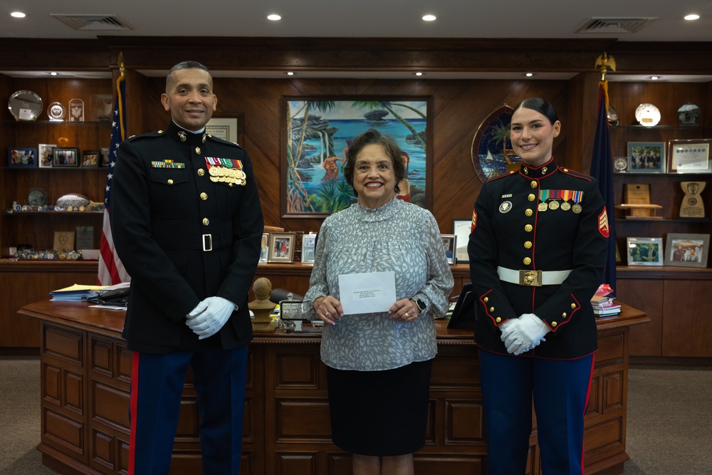 Guam Governor and Lieutenant Governor receive invites for Marine Corps Ball